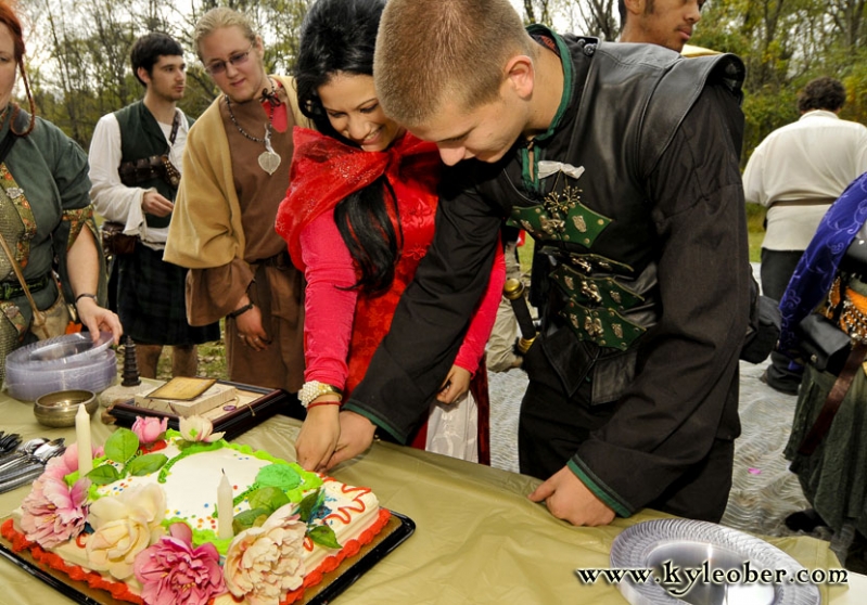 Cutting the Wedding Cake